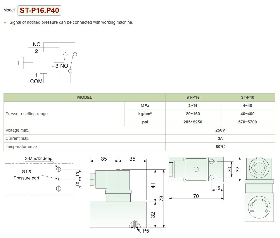 Pressure Switch 